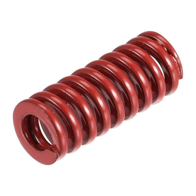 Resorte de matriz de Compresión Unique Bargains Carga Media Rojo 8mm OD 20mm Largo