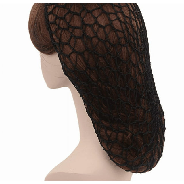 Filet de Cheveux en Maille, Pièces Bonnet en Tricot de Rayonne Doux, Filet de Crochet Protégeant les Cheveux pendant le Sommeil, Filet de Cheveux Longs/courts Couvre-Ronflements pour Femmes Accessoires de Cheveux