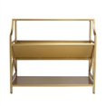 thumbnail image 3 of Butler 6112330 Keats Librarie Bookcase in Antique Gold,, 3 of 9