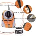 thumbnail image 4 of Pet Dog Carrier, Travel Back Pack with Safety Reflective Strips for Travel Hiking Cycling Outdoor Dogs Cats, 4 of 7