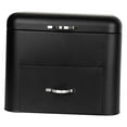 thumbnail image 3 of Colcolo Bread Box Durable Practical Metal Food Storage Container with Lid and Drawer Black, 3 of 8