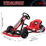 Go Kart,36V Electric Go Kart for ,16 MPH Drift Kart with 350W Motor,Drift/Sport Mode,Length Adjustment