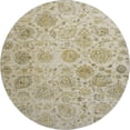 thumbnail image 2 of Addison Rugs Mayfield Premium Machine Washable Transitional Damask Beige Round Rug, 8' x 8', 2 of 6