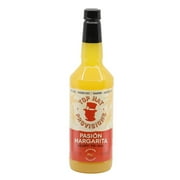 Top Hat Passion Fruit Margarita Drink Mix - Made with Passion Fruit, Organic Agave Nectar & Lime Juice - 32oz Liquid Plastic Bottle