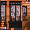 thumbnail image 5 of PMU Halloween Decorations 22 PCS (1 Sheet) Halloween Window Clings, Bloody Clings 12in x 17in Wall Decal Floor Clings, Scary Halloween Decoration Window Stickers, 5 of 6