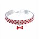 thumbnail image 1 of Zhuge Collar de decoración para mascotas, accesorio para gatos y perros, rango ajustable, collar para cachorros, gatos, accesorios de aseo para mascotas, S, A05, 1 of 3