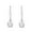 A, variant on Homesteed Pearl Drop Earrings Sterling Silver Gold Dangle Earrings Elegant Wedding Jewelry for Women Brides Anniversary Gift