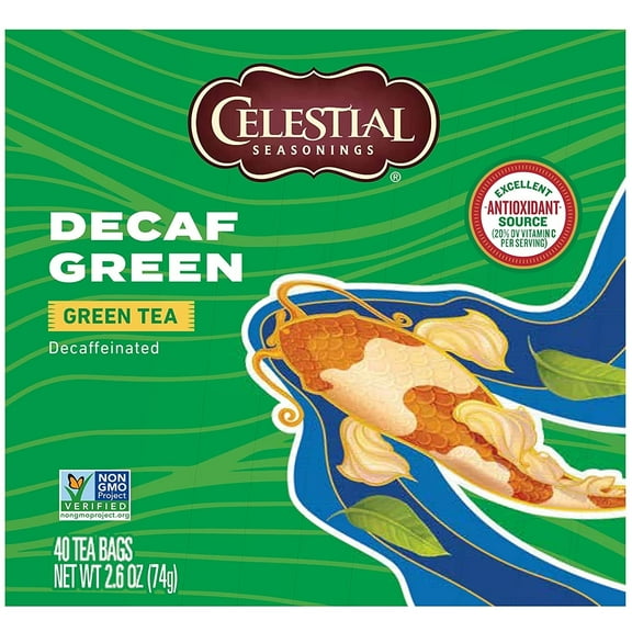 Celestial Seasonings Decaf Green Tea -- 40 Tea Bags Pack of 3