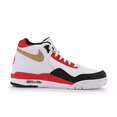 thumbnail image 4 of Nike Flight Legacy Low Zapatillas de baloncesto ligeras con amortiguación Zapatillas de hombre otoño Zapatillas casuales y cómodas Rojo&Blanco, 4 of 5