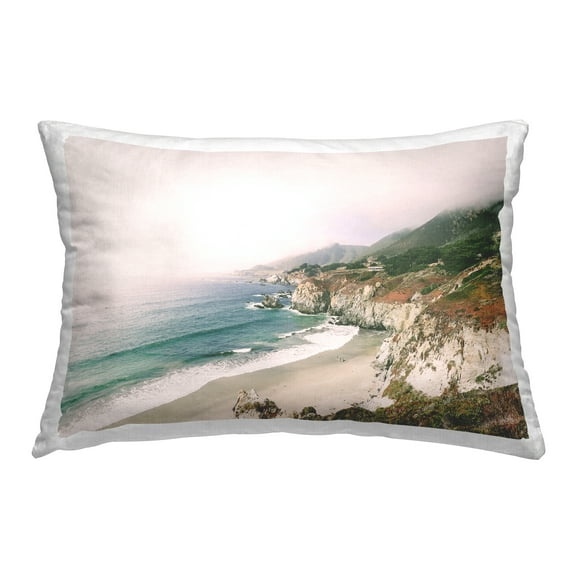 Stupell Industries Big Sur Coast View Decorative Printed Throw Pillow Design by Sisi and Seb.