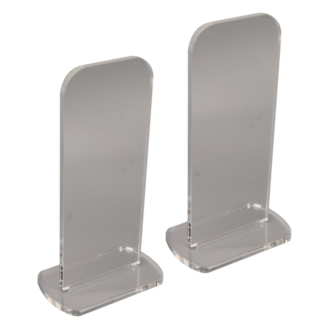 2Pcs Boxing Glove Holders, Acrylic Boxing Gloves Display Stands Vertical Boxing Gloves Display Rack Holders Gift