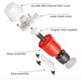 thumbnail image 3 of DC24V 25W Ultra Quiet Solar Submersible Pump for Aquarium and Landscaping, 3 of 4