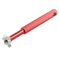 thumbnail image 1 of Golf Club Grooves Sharpener Regroover Aluminum Alloy Groove Sharpener Regroover Non-slip Handle Iron Wedge Cleaning Sharpening Tool Repair Portable Red, 1 of 8