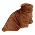 thumbnail image 1 of Destyer Skin-friendly And Soft Hairless Cat Coat For Winter Weather Easy To Clean Coffee M, 1 of 6