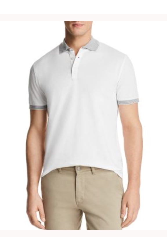 The Mens store Mens White Cotton Polo XL