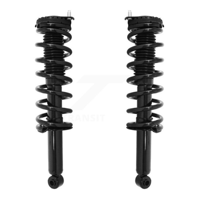 Transit Auto Rear Complete Suspension Shocks Strut and Coil Spring Mount Assemblies Pair for Car 2005-2009 Subaru Outback - Left Right Side (Driver Passenger) K78A-100257