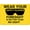 Warning Sign 5, variant on Caution Wear Safety Shoes Reflective Aluminum Warning Sign 12 x 8 Inches - with Symbol, Indoor Outdoor Use for Factory, Warehouse, Construction