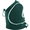 Green, variant on IECOii Adjustable Dog Ear Cover for Small Dogs,Dog Ear Muffs with Sound-Absorbing Pads,Head Wrap Calming Hoodie for Dogs Noise Anxiety,Thunder,Fireworks,No Flap Ear Wraps for Dogs Hematoma,S,Green