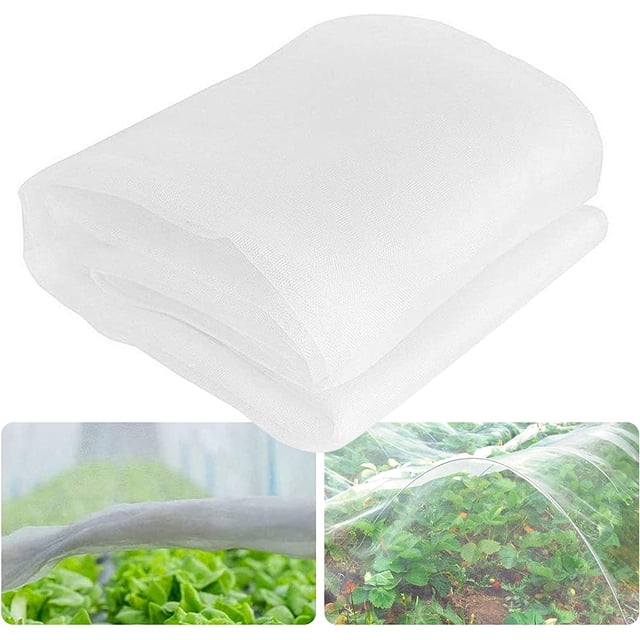 Red de protección contra insectos de malla fina, Malla de protección contra insectos, Redes de jardín, Red de insectos para plantas, Red de insectos para vegetales, Red de jardín para mosquitos 40目6x TUNC Sencillez