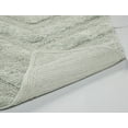 thumbnail image 5 of Better Trends 21" x 34" Bathroom Rugs 100% Cotton Soft Water Absorbent Non Slip Bath Mat Machine Washable Rug (Dark Sage) Hugo Collection, 5 of 6