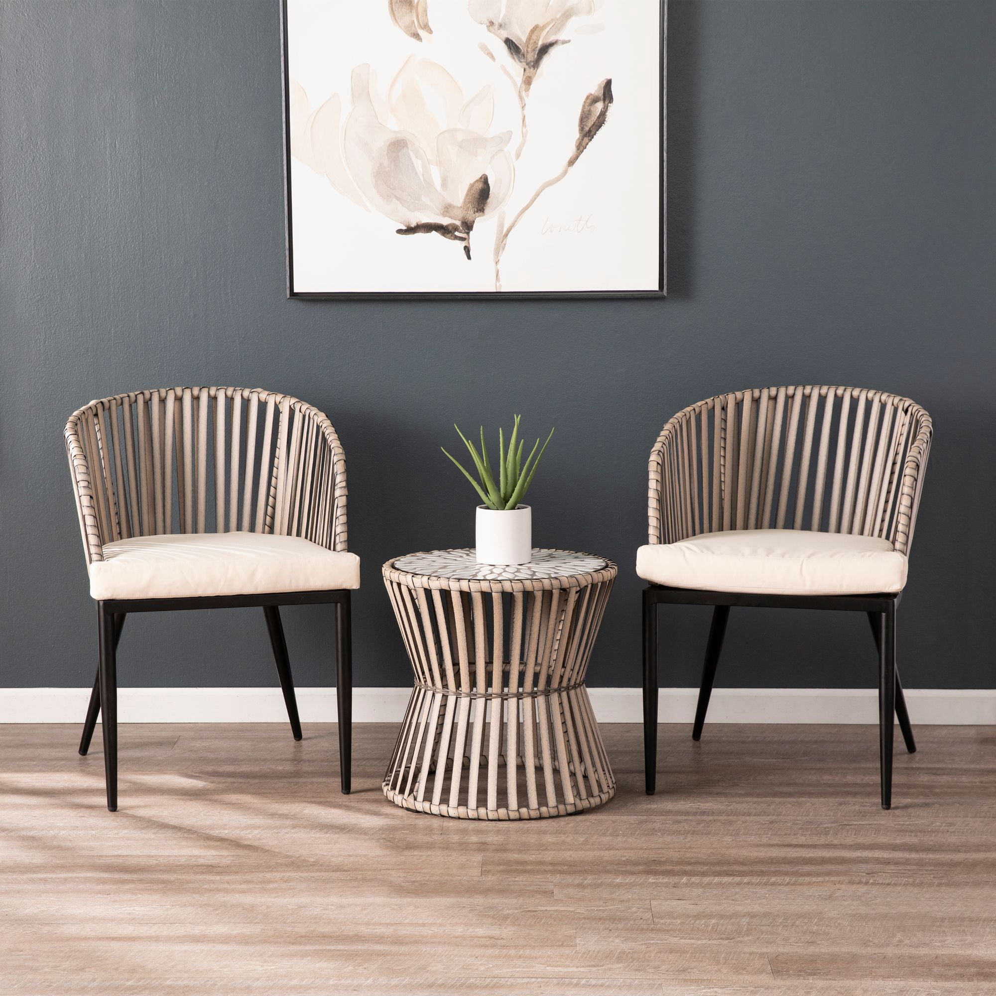 Southern Enterprises Melilani Outdoor Chairs - Thumbnail 2