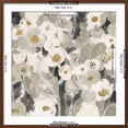 thumbnail image 5 of Art.com Velvety Florals Neutral III Art Print by Silvia Vassileva, Brown Frame Wall Art, 29" x 29", 5 of 5