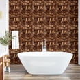 thumbnail image 6 of Ambesonne Coffee Peel & Stick Wallpaper for Home, Cafeteria Typography, 13"x72", Brown Beige, 6 of 6