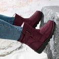 thumbnail image 6 of Women's Winter Snow Boots - Slip-On Shoes with Thick Anti-Slip Sole for Cold Weather, Outdoor & Casual Wear, 6 of 13