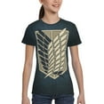 thumbnail image 5 of Attack On Titan Youth T-Shirts Graphic Shirts Blouse For Teen Boys Girls Casual Short Sleeve Tee Tops Medium, 5 of 6