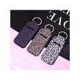 thumbnail image 1 of 3Pcs Leopard Lip Balm Holder Keychain Clip On Lipstick Sleeve & Lipstick Sleeve Holder For Tight-Knit Elastic Lipstick Holder, 1 of 5