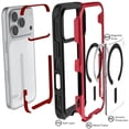 thumbnail image 3 of Funda Case GHOSTEK Atomic Mag para iPhone 17 PRO MAX Aluminio Roja Transp, 3 of 9