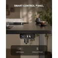 thumbnail image 4 of HLDIRECT 47" Electric Standing Desk with Outlets, Sit Stand up Desk, Adjustable Height Home Office Desk with 2 Preset Heights for Work Study, Black, 4 of 9