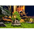 thumbnail image 5 of Teresa's Collections 6.61'' Fairy House Garden Statue, Outdoor Solar Garden Sculpture Cottage Lawn Ornaments for Patio Yard Garden Decor, Gifts for Mom, 5 of 9