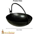 thumbnail image 5 of Lord of Battles Medieval Hand-Forged Cauldron Ideal for Cooking, Ritual, Decoration, Camping, Hiking, 5 of 5