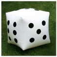 thumbnail image 1 of 2 pcs. White Large Inflatable Dice Favors Pool Toys, 1 of 3