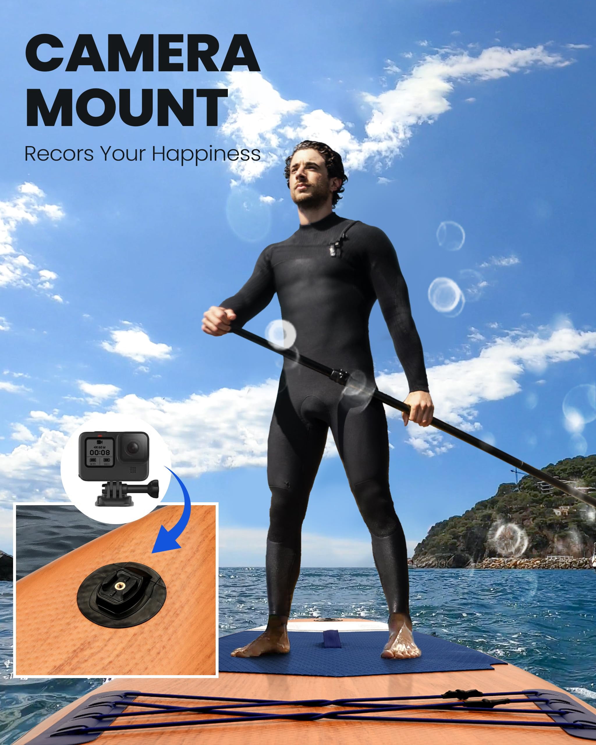 EGGORY Inflatable Paddle Boards 11ft Stand up Paddle Boards with Premium SUP Paddle Board Accessories for Youth & Adults