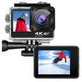 thumbnail image 3 of Cámara de vídeo impermeable con cámara deportiva 4K 30FPS 16MP WiFi pantalla dual de 20+14 pulgadas, 3 of 9