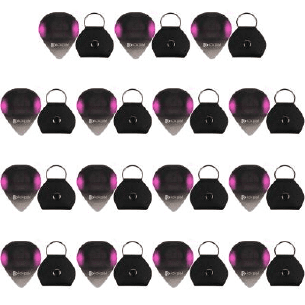 Púa Guitarra Brillante Con LED Alta Sensibilidad para Acústica () Rosa ...