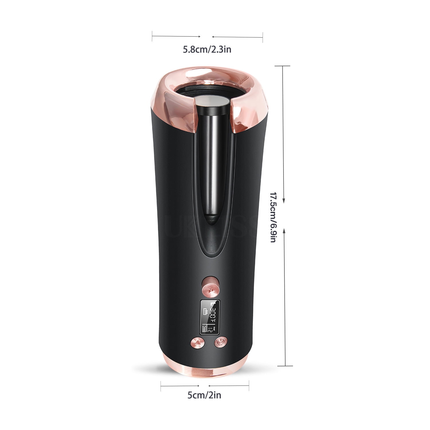anti-scalding curling negative ion portable universal lazy mini LCD straight hair multi-purpose automatic curling iron