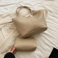 thumbnail image 4 of Bolso Hombro A La Sencillo para Mujer Bolsos Hobo Elegantes Gran Capacidad, 4 of 9