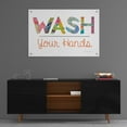 thumbnail image 3 of Epic Art 'Wash Your Hands' by Courtney Prahl, Acrylic Glass Wall Art, 36"x24", 3 of 5