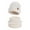 #0127-White, variant on Betivan Women's Winter Fleece Warm Hat & Scarf Two-piece Set, Outdoor Cold-proof Knitted Woolen Hat with Ear Protectors, Stylish Winter Hat for Women