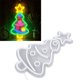 thumbnail image 5 of Lámpara decorativa ANGGREK Árbol de Navidad luz de neón USB IP45 resistente al agua, 5 of 8