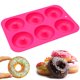 thumbnail image 2 of Muyoka Donut Pan Silicona Donut Mold Baking Pan Microondas Safe Donuts Maker Herramientas para Hornear Pasteles Chocolate Cake Postre DIY,Red Muyoka Hogar, 2 of 7