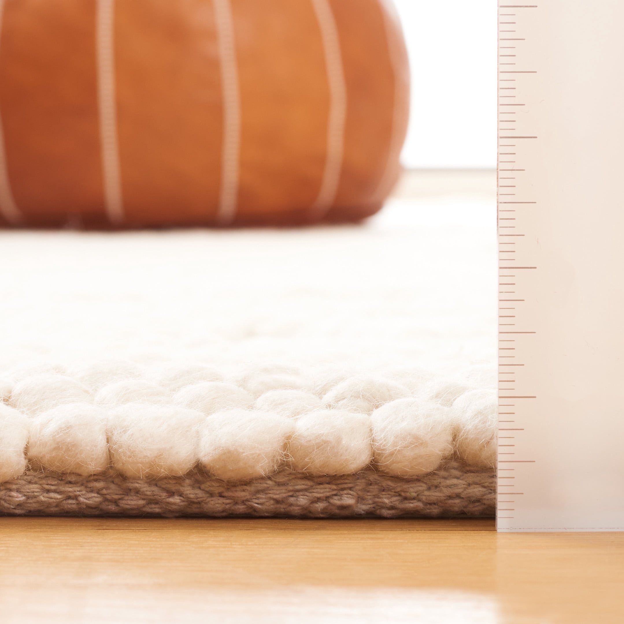 SAFAVIEH Natura Braylon Striped Area Rug, Ivory, 6' x 9'