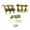 Golden 3R3L, variant on YongCo 6 Pack Guitar Tuning Keys Tailpiece Pegs Locking Tuners for Better Sound Clarity