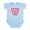 Sky Blue, variant on CafePress - Pink Frogs 1 Infant Bodysuit - Baby Light Bodysuit, Size Newborn - 24 Months