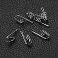 thumbnail image 4 of Shisuyan Drapery Pin Hooks Silver 100Pcs 12x28mm, 4 of 8