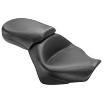 Mustang 2-Piece Wide Touring Black Vintage Seat (76161)