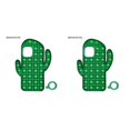 thumbnail image 1 of Moyic Cubierta del teléfono Phone Case Push Bubble Silicone Mobile Protector Phone Cover Reemplazo para 11 tipos de iphone11 (6.1 pulgadas) 2piezas, 1 of 6